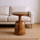Zuo - Kelk Table d’appoint - Noyer-Capacité de poids maximale: 330