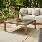 Zuo - Teras Table basse - Gris-Capacité de poids maximale: 155