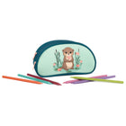 Louis Garneau - Coffre Crayons Demi Lune 2 Compartiments - Loutre-Polyester 600D