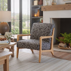 Zuo - Runa Fauteuil d’appoint - Gris/Naturel-Supporte jusqu'à 250 lb