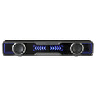 Edifier - Barre de son multimédia QS30 alimentée par USB, avec Bluetooth, basses améliorées, microphone intégré et effets d’éclairage dynamiques – Noir-Propulsée par notre technologie brevetée TempoAbyss, la façade affiche de superbes effets lumineux, évoquant des couches de rubans de lumière en cascade à travers un miroir. À l’aide du bouton situé sur le panneau supérieur, vous pouvez choisir parmi 7 effets lumineux prédéfinis. Vous pouvez également personnaliser des millions d’effets lumineux via l’applic