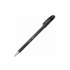 Staples - Stylo à bille à corps caoutchouté Postscript - 0,7 mm - noire - Paquet de 12-Les stylos à bille offrent une écriture nette et constante