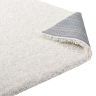 Modway - Enyssa Solide Tapis 5 pi l x 8 pi L Shag Area - Blanc ivoire-7