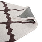 Modway - Marja Treillis marocain Tapis de 5 pi l x 8 pi L - Brun et Gris-Haute densité / Tissé à la machine