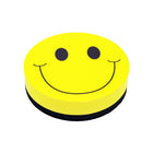 Ashley Productions - Effaceur magnétique pour tableau blanc, Visage souriant, lot de 6-Aimant intégré pour une utilisation facile sur les tableaux blancs magnétiques