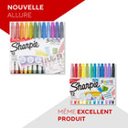 Sharpie - Marqueur créatif S-Note - Pointe biseautée - Couleurs variées - Paquet de 12-Le S-Note polyvalent de Sharpie peut être utilisé autant comme un marqueur que comme un surligneur
