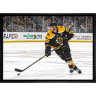 Patrice Bergeron 20x29 Boston Bruins - Toile encadree - 31" x 22"-Impression sur toile de qualité supérieure avec bordures enveloppées
