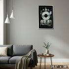 The Tragically Hip Black and White Band Photos with Platinum LP - Impression encadree - 28" x 38"-Prêt à accrocher - livré entièrement assemblé