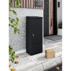 Ceha Canada - Boîte à colis format moyen - 16 po l x 12 po P x 41 po H - Noir-6