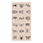 Hero Arts - Tampons anti-insectes à encre et tampons - Paquet de 18-18 mini timbres en bois