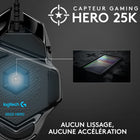 Logitech – Souris de jeu hautes performances G502 Hero (910-005469 G502)-Ajustez la sensation et la glisse de la souris selon vos besoins. Cinq poids de 3,6 g sont livrés avec la souris G502 HERO et sont configurables dans une variété de configurations à l'avant, à l'arrière, sur la gauche, sur la droite et au centre