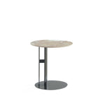 Manhattan Comfort - Table d’appoint moderne glamour Alondra 19,68 po - Noir-Assemblage à domicile requis Tout le matériel inclus