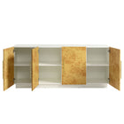 Modway - Abel 69 pouces Burl Wood Buffet de buffet TV, Burl blanc blanchi-9