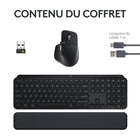 Logitech - MX Keys S Combo - Clavier et Souris Sans Fil Performants avec Repose Poignet-10