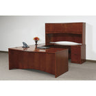 Office Star - Coquille de bureau à devant arqué, 72 po, de la collection Napa,-Surfaces de travail anatomiques