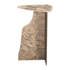 Zuo - Surya Table d’appoint - Beige-Garantie limitée de 3 ans
