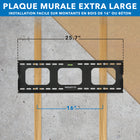 Mount-It! (MI-303B) Support mural inclinable pour téléviseur-5