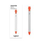 Stylet numérique Logitech Crayon pour tous les iPad (versions 2018 et ultérieures) avec technologie Apple Pencil - Orange-Laissez libre cours à votre créativité et posez votre paume sur l'écran pendant que vous écrivez. La technologie de détection de la main vous permet de profiter d'un placement naturel lors de l'utilisation de Logitech Crayon. Dessinez et écrivez confortablement pendant de longues périodes.