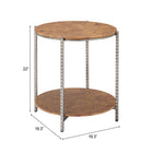 Zuo - Adna Table d’appoint - Brun-6