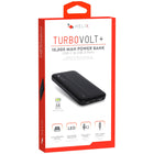 Helix - Batterie externe 10 000 mAh, Noir-Deux sorties