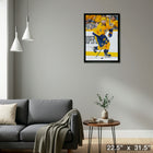 Steven Stamkos Nashville Predators - Toile encadree - 22" x 31"-Prêt à accrocher - livré entièrement assemblé