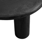Modway - Mavina Manche Bois de manguier Table basse - Noir-6