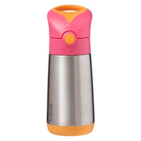 b.box - Bouteille Isotherme - 350ml - Milkshake à la Fraise-Isolation triple couche garde les boissons froides jusqu’à 8h ou chaudes jusqu’à 6h