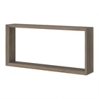 Hudson&Canal - Console Osmond 64" L - Chêne gris vieilli-Le plateau de table a une capacité de poids de 50 lb