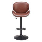 Zuo - Meyane Tabouret de bar - Brun-Rembourrage moelleux et confortable