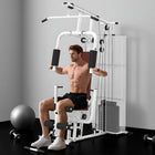 Soozier - Salle de sport multifonction à domicile-Prend en charge de nombreux types d’exercices tels que la barre de traction arrière, les bras papillon, la barre de traction inférieure, l’entraînement des bras pliés, l’entraînement des jambes 
