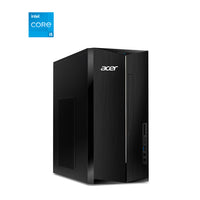 Acer - Ordinateur de bureau Aspire TC - Intel i5-14400 - 32 Go RAM - 1 To SSD - Windows 11 - Bilingue-Alliant modernité et fonctionnalité, l'Aspire TC présente une façade triangulaire distinctive et une finition brossée élégante. Minimisez les distractions et optimisez votre concentration grâce à ce design exceptionnel.