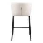 Zuo - Linz Tabouret de comptoir - Cream - Ensemble de 2-6