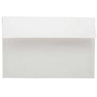 JAM Paper Enveloppes d'invitation A9 doublées d'aluminium - 5,75 x 8,75 po - Blanc avec feuille d'ivoire - paquet de 50-Taille : A9 (5,75 x 8,75 pouces), Excellent moyen de rendre vos occasions encore plus spéciales