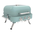 Kenmore - Barbecue de table rétro à 2 brûleurs - turquoise-Total : 14 000 BTU.