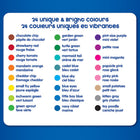 Marqueurs Pip-Squeaks Skinnies Crayola, ensemble de 24-Les marqueurs Crayola sont sécuritaires et non toxiques pour les enfants de 3 ans et plus