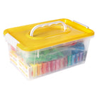 JOVI - Set scolaire de pâte à modeler Plastilina - 28 barres/3 packs d'accessoires-Couleurs vives et miscibles : explorez un monde de couleurs avec les teintes vives et miscibles de JOVI plastilina. Des couleurs primaires audacieuses aux pastels doux, nos couleurs d'argile peuvent être mélangées de manière transparente, permettant aux jeunes artistes de créer facilement des nuances et des dégradés personnalisés.