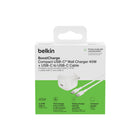 Belkin - Chargeur secteur rapide USB 45 W avec câble USB-C vers USB-C de 1 mètre-Jusqu'à 45 W de charge rapide pour un appareil