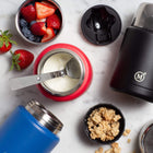 Minimal - Contenant à nourriture isolé, 500 ml, pêche Echo-Isolation sous vide et technologies thermiques en cuivre