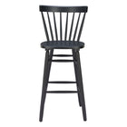 Zuo - Tyce Tabouret de bar - Noir - Ensemble de 2-Design ergonomique