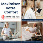 ShoppingAll - Support Tablette Portable Entièrement Réglable pour Téléphone/Tablette 4.7”-13” - Blanc-Esthétique élégante et minimaliste - Son design moderne s’intègre parfaitement à tout espace de travail, que ce soit pour un usage professionnel, créatif ou pour le divertissement.
