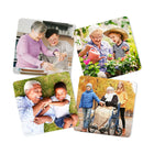 Miniland - Puzzles de grands-parents, ensemble de 4-Les Puzzles des Grands-Parents de Miniland est un ensemble de 4 puzzles différents mettant en vedette des images de grands-parents et de familles diverses.