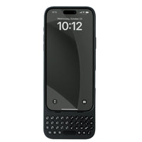 Clicks - Étui clavier pour iPhone 16 Pro – Onyx-Tapez avec vitesse et précision sur un clavier conçu pour la sensation et la performance.