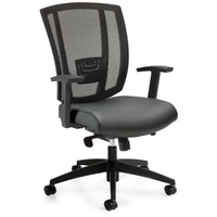 Offices to Go - Fauteuil à basculement synchro Avro - Fusain-Fauteuil à basculement synchro