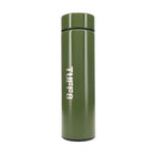 TUFF8 - Bouteille d'eau avec indicateur de température - vert-Capteur de température intelligent, Maintien au chaud et au froid pendant 12 heures