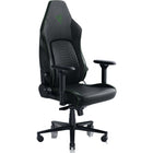 Razer - Chaise de jeu Iskur V2 - Vert-Courbe lombaire entièrement ajustable avec boutons de réglage de la hauteur et de la courbure pour offrir un soutien complet et personnalisé