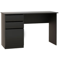 HOMCOM - Bureau moderne pour ordinateur - 47,25 po L x 19,75 po l x 29,5 po H - noir-Le bureau de style moderne s’harmonise avec tout décor dans votre maison ou bureau