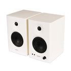 Edifier - MR4 - True Sound Monitoring avec entrée multiconnection - Blanc-Les tweeters à dôme en soie de 1", les haut-parleurs basse fréquence de 4" et les amplificateurs de puissance de classe D haute performance de 42 W offrent un son clair, fluide et global