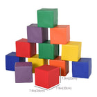 Soozier - Ensemble de 12 blocs de mousse souples pour tout-petits - Couleurs primaires-Les configurations personnalisées apportent beaucoup de plaisir pour les tout-petits  
