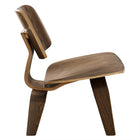 Modway - Fathom Chaise longue - Noyer-Protège-pieds antidérapants