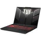 ASUS - Ordinateur portable TUF Gaming A16 16" - AMD Ryzen 5 7535HS - GeForce RTX 4050 - 16 Go RAM - 1 To SSD - Win 11 - Gris-Un effet pour compenser les yeux qui regardent loin du centre de la caméra.